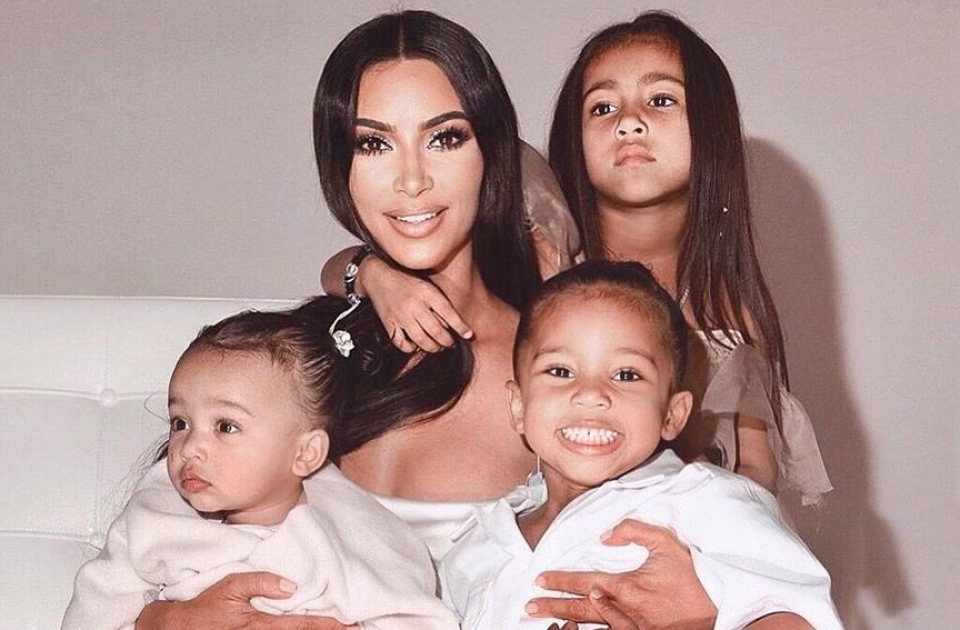 Kim Kardashian Post a Instagram Video Off Her Kids ...