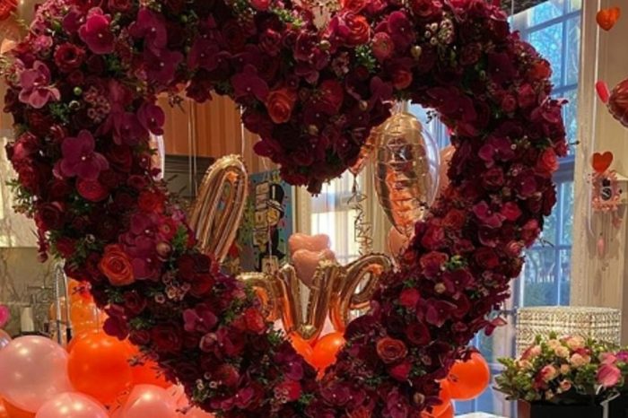 Love Is In The Air: Stars Including Kardashian's, Tamara Ecclestone And The Beckhams Pull Out ALL The Stops For Valentine's Day