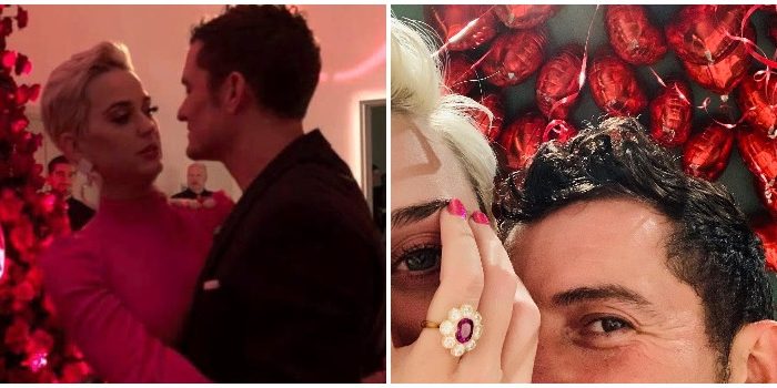 Katy Perry And Orlando Bloom Shared Pictures Of Their Epic Engagement Anniversary Party