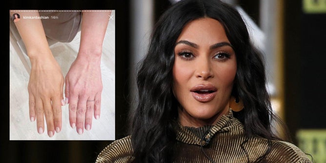 People Are Accusing Kim Kardashian of Blackfishing After 'Hand Make-Up' Instagram Stories