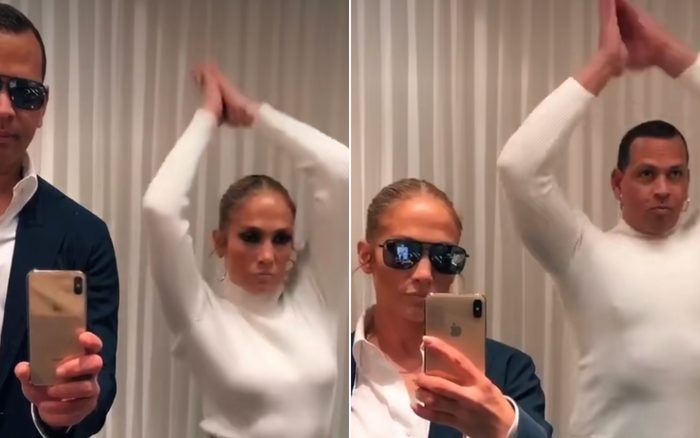 Jennifer Lopez And Alex Rodriguez Switch Places In Viral Challenge