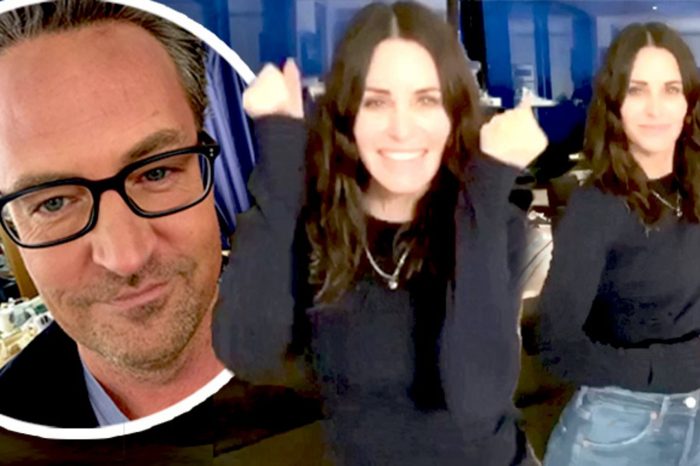 Courteney Cox Made a TikTok Video And Matthew Perry Had The Best Response