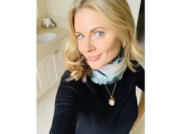 Donna Air confirms she has tested positive for COVID-19 after developing 'mild flu-like symptoms' and self-isolating almost three weeks ago
