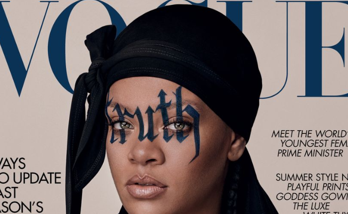 Rihanna Makes History Appearance On 'British Vogue' Cover Wearing a Durag