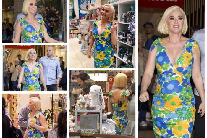 Katy Perry Shines Showing Baby Bump As She Goes Shopping For Luxury Baby Products