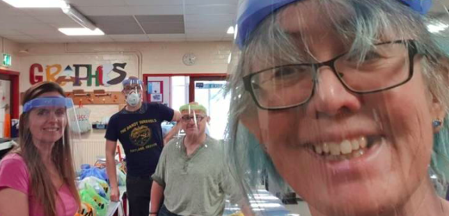 Teacher Uses School Lab To Make Hundreds Of Protective Masks For NHS