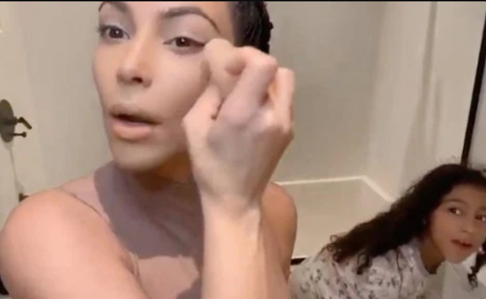 North West Crashes Kim's Social Distancing PSA And MAJORLY Shades Her Mother!