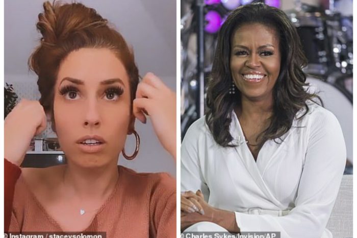 Michelle Obama Shocked Stacey Solomon After Sharing Tribute To Her On Instagram