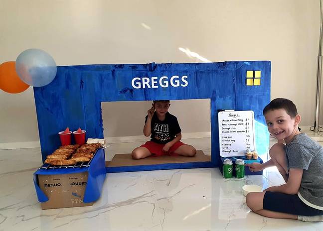 Homesick Brits Create Replica Greggs Bakery In Their House In Australia