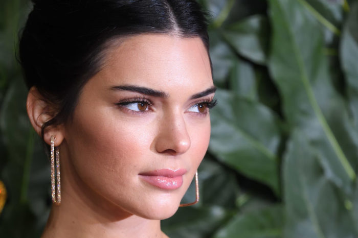 Kendall Jenner's daring outfit: Model flashes in transparent lace lingerie