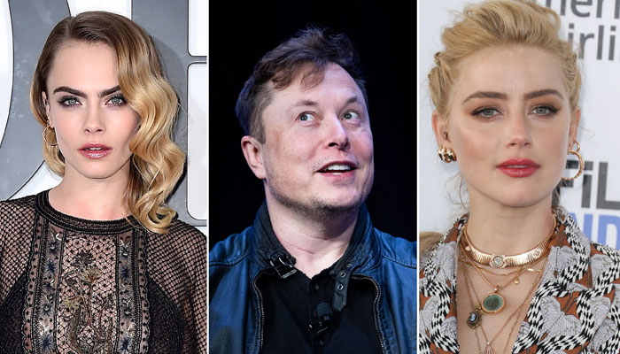 Elon Musk 'Three-Way Affair' With Amber Heard And Cara Delevingne