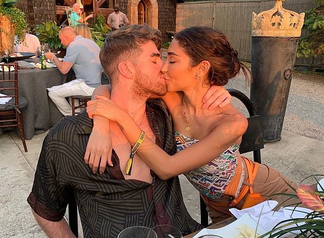 Chantel Jeffries confirms relationship with Drew Taggert with a photo of them kissing