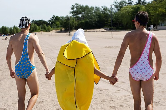 Toronto Friends Launch Bizarre 'Brokini' Swimsuit For Men That Is 'Fun For Goofing Around' At Bachelor Parties And Festivals