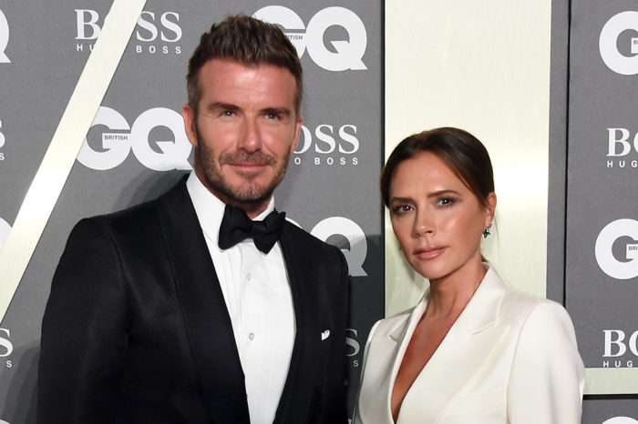 David And Victoria Beckham Kissing And Cuddling In Rare Loved-up Selfie 