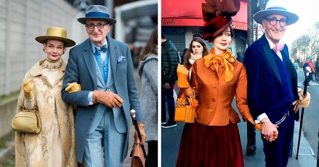 This Elderly Couple From Berlin Is Turning Heads Every Time They Go Out